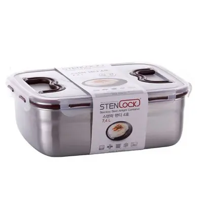 스텐락 김치통 스텐 밀폐용기 냉장고 반찬통 7.2L 대표 이미지