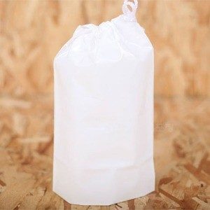 유백 외줄 비닐 조리개 복주머니-31x45 소품걸이 대표 이미지