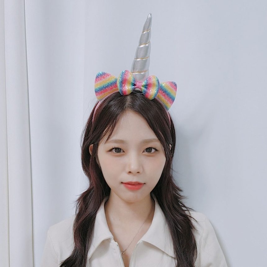 레인보우유니콘 머리띠 크리스마스 파티 가면/머리띠 3개 묶음 상세 이미지 1