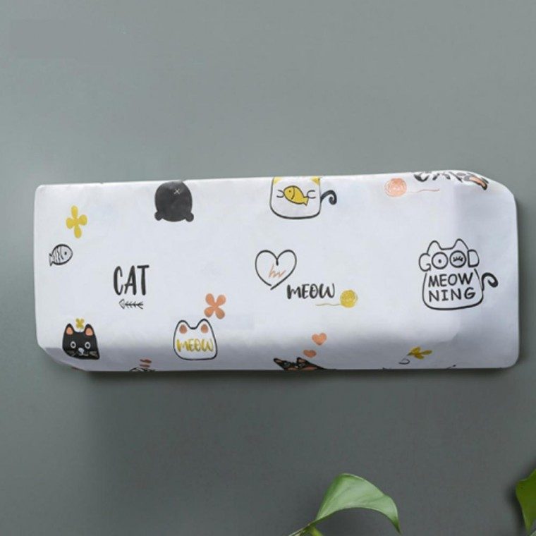 벽걸이 에어컨커버 스판 86x31x20 대표 이미지