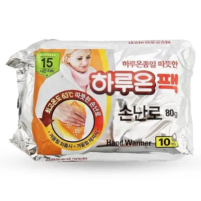하루온팩 손난로 10매입 8987 포켓용 흔드는 대표 이미지