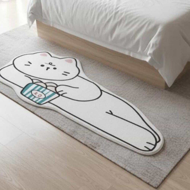 침대러그 침대옆 롱러그 반려견 매트 대표 이미지
