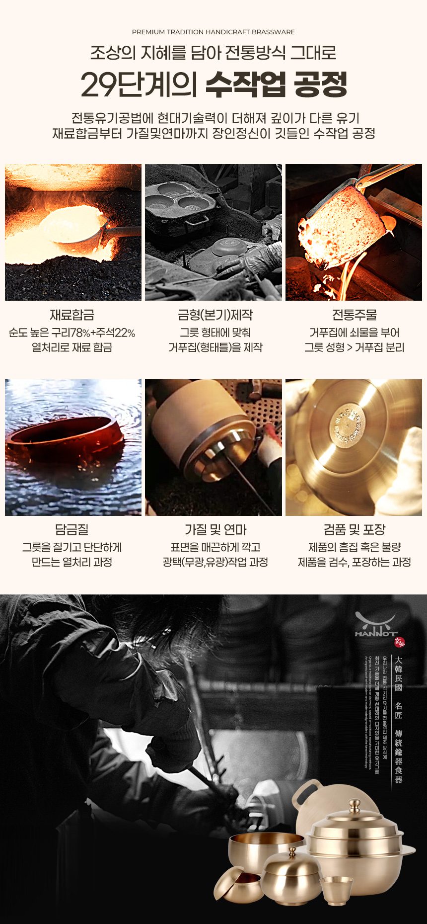 조쌤 수저받침 1p 유기 놋그릇 상세 이미지 3