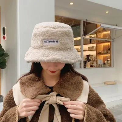 벙거지모자 양털 뽀글이모자 털모자 버킷햇 양털모자 3개 묶음 대표 이미지