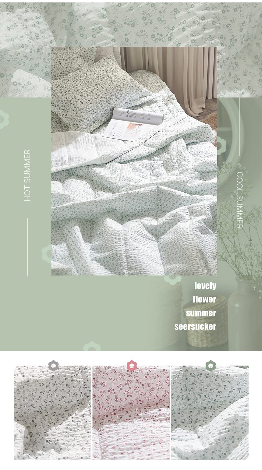 아마레 시어서커 여름 이불 패드 세트 SS Q 침구세트 상세 이미지 3
