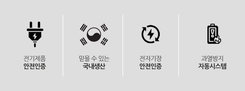 전기장판 중형 100x180 전기요 상세 이미지 3