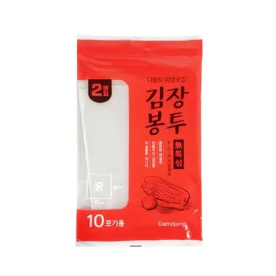 김장봉투 중 2매 김치포장지 김장비닐 대표 이미지