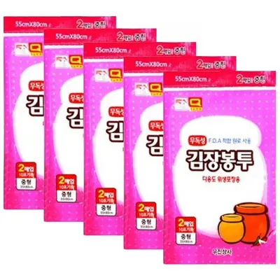 김장봉투 김장김치봉투 비닐백 우진 중10매 대표 이미지