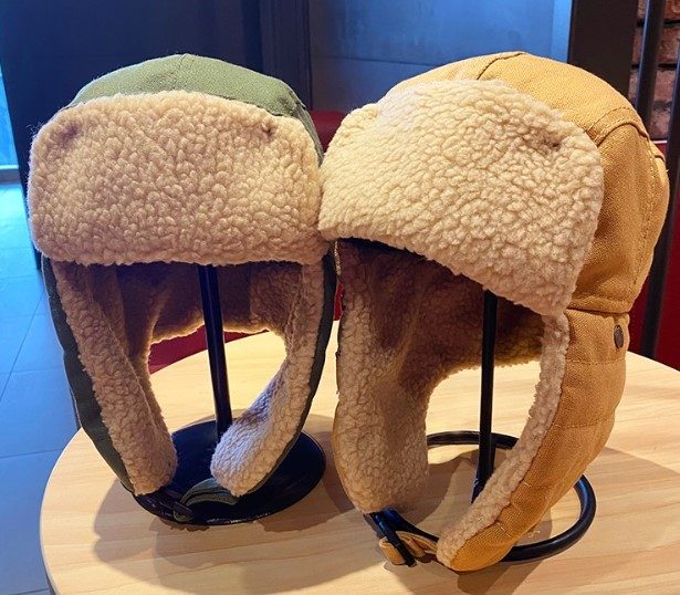 베이직 군밤 항공모자 겨울 방한 털모자 귀달이모자 대표 이미지